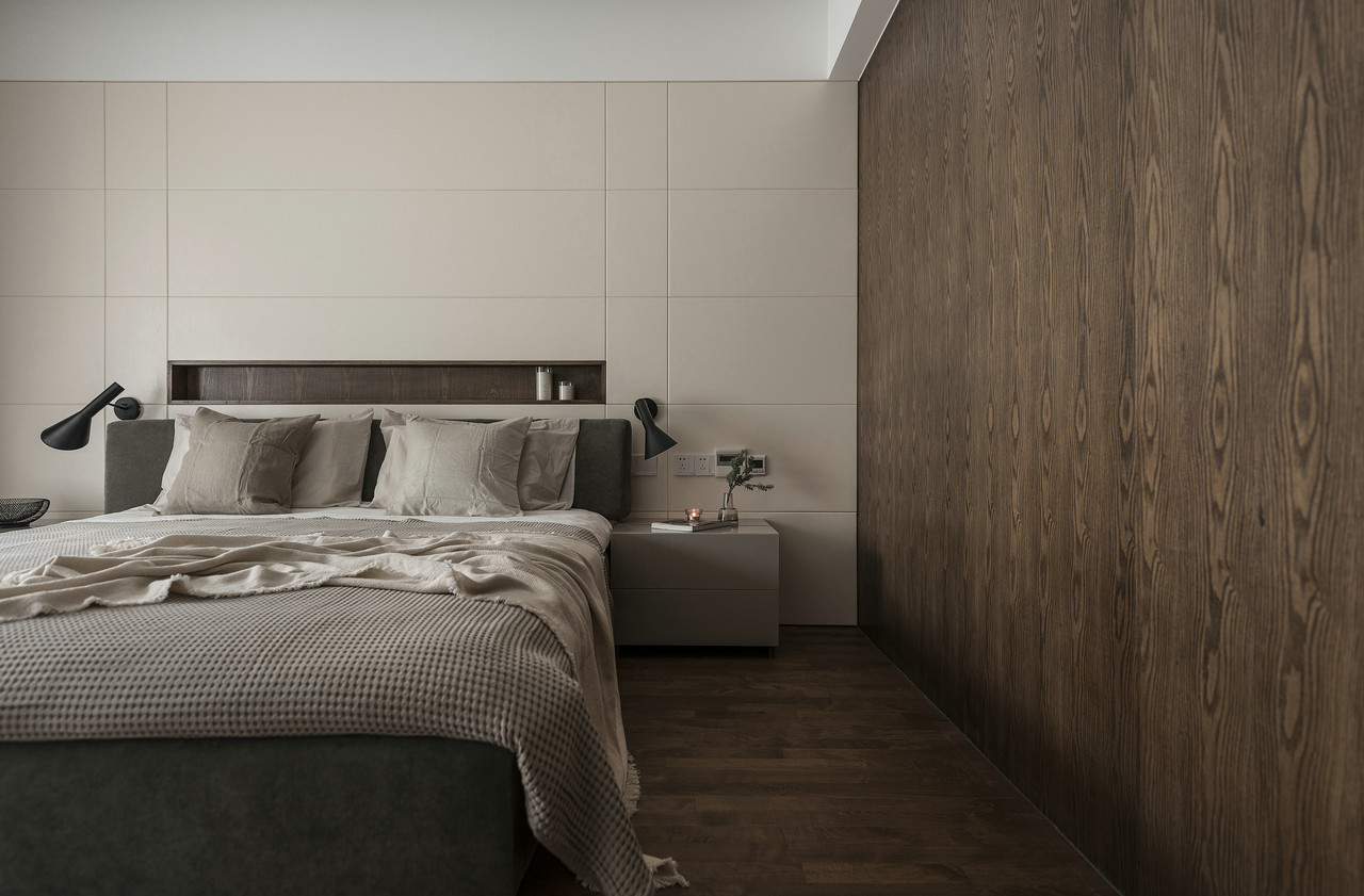 成都简约台式范装修 宁静、沉稳的气息，且更具归属感的新家