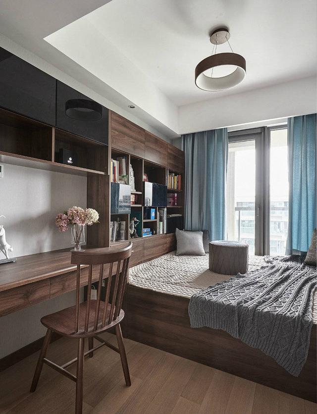 晒晒115㎡混搭风，简约舒适的原木空间，这次我家选对了！