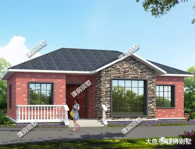 3栋造价低的一层自建房，15万盖别墅不是梦，在老家就能实现