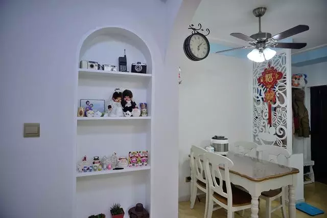 一家三口的73平田园小窝，甜蜜而又温馨的小户型装修！