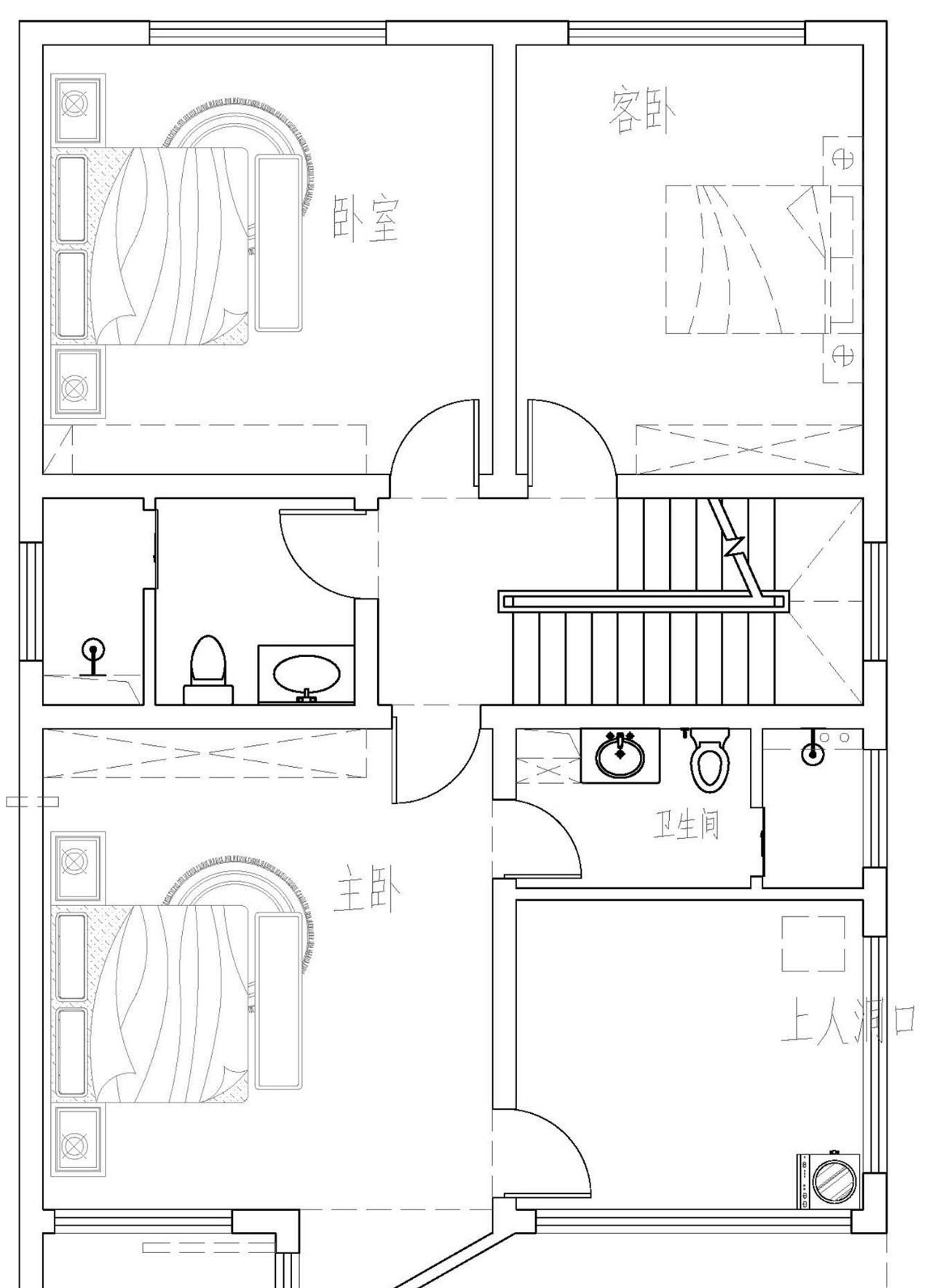 精选6套农村小面宽户型，第4套20万能建得起来吗？