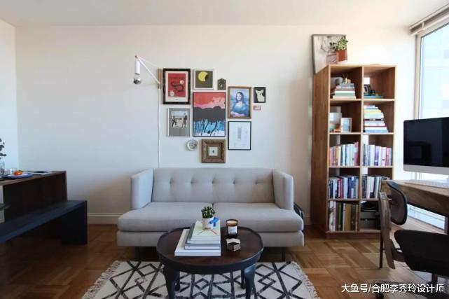 闺蜜合肥40㎡公寓: 床下设计抽屉, 浴室干湿分离, 小户型也这么别致!