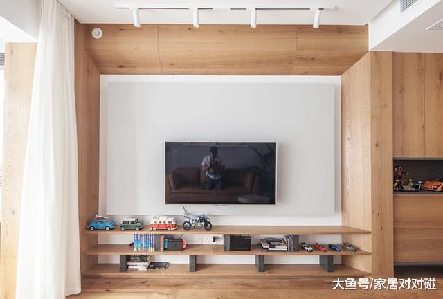 終于入住新家！原木風格把我迷住，全屋清爽大氣，最滿意電視墻！