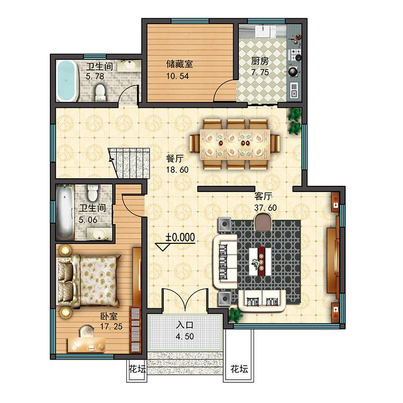 二層現代風格別墅，簡約時尚，在村里給父母建一棟，養老可好?