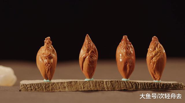 ＂小小一个桃核，他把玩了十年，刻出了自己的“写意核雕”＂