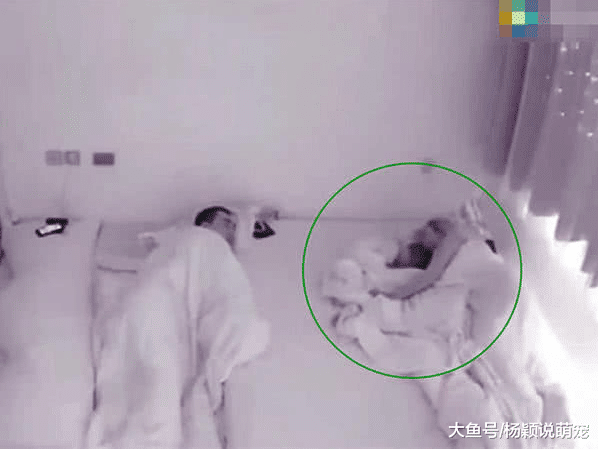 1岁多宝宝半夜自己起来喝奶，怕惊醒爸妈，喝完奶又哄自己睡觉