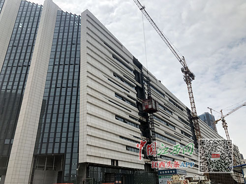 江西省文化中心国庆节迎客 6月底有望试运行（图）