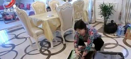 参观柳岩现实中的家，家里放个牡丹花地毯，审美风格有点像大妈