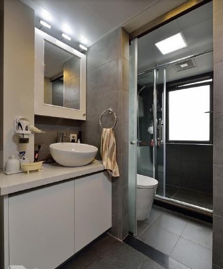 卫生间干湿分离选择三分离式设计，干湿分离更彻底，使用也方便！