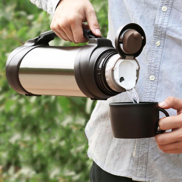 热爱户外运动的人，最好带上这“保温壶”，方便携带容量大