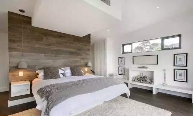 时尚又富有个性的床头背景墙，你家卧室床头也可以这样装