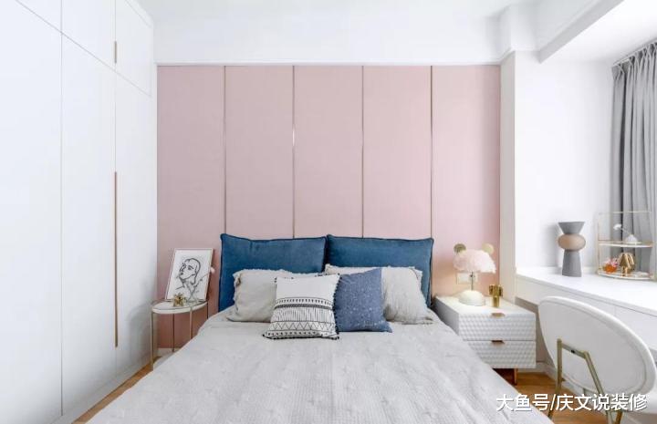 110平标准三房清新又温暖，收纳空间满满还颜值在线