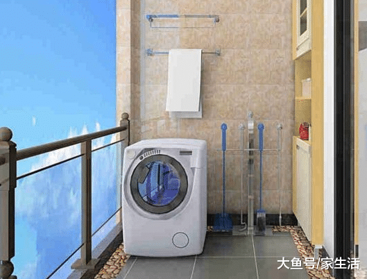 阳台洗衣机万万要装这个东西, 用过才知实用, 回家我也效仿