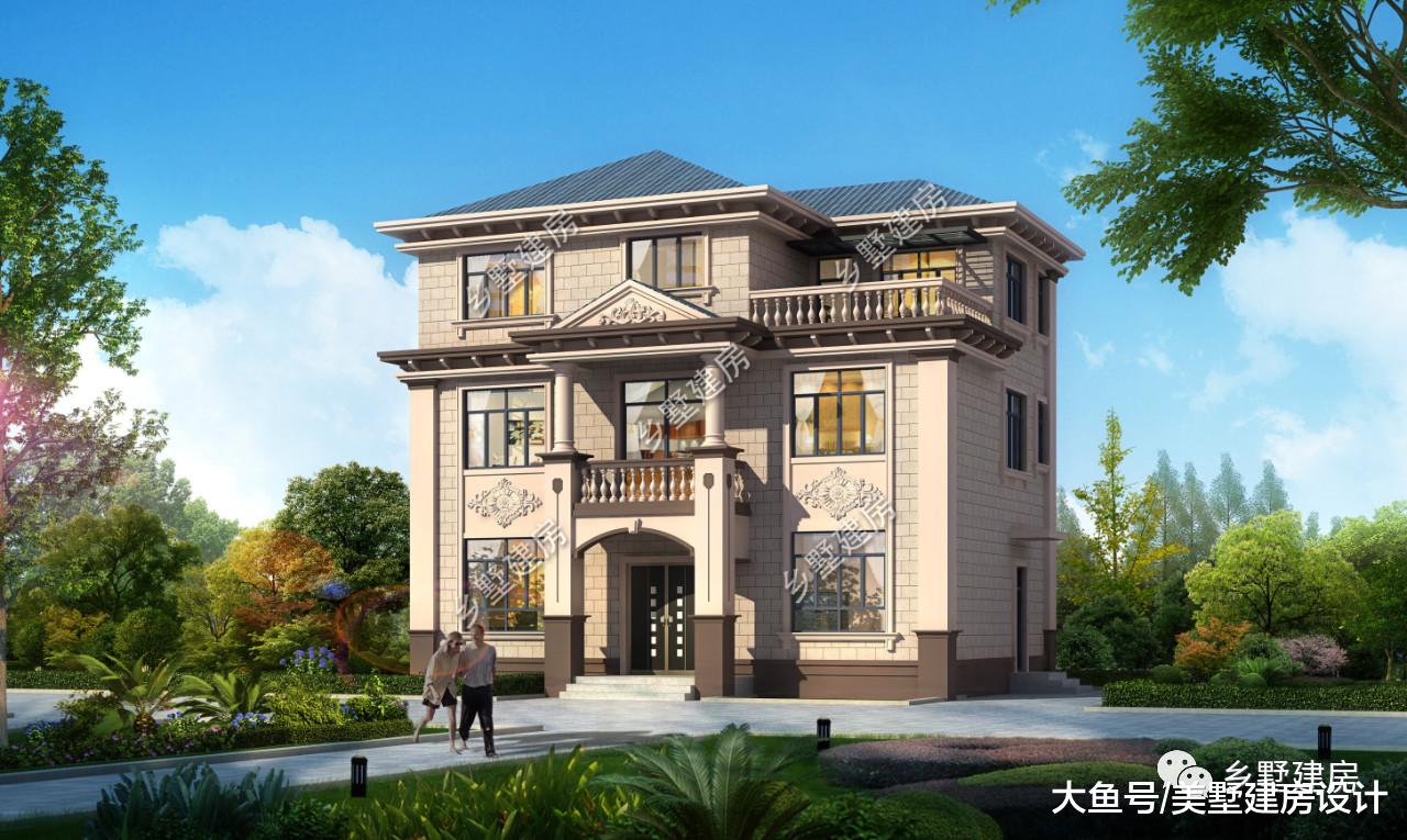 12X10米农村小别墅，简约又实用，这才是自建房该有的样子！