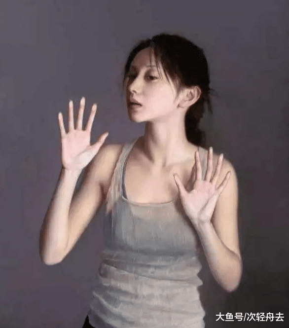 ＂冷军画了一个打工妹，卖了七千万，把衣服放大5倍后＂