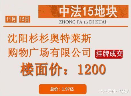 杉杉奥莱入主中法生态城，沈阳铁西经开区即将迎来商业配套!