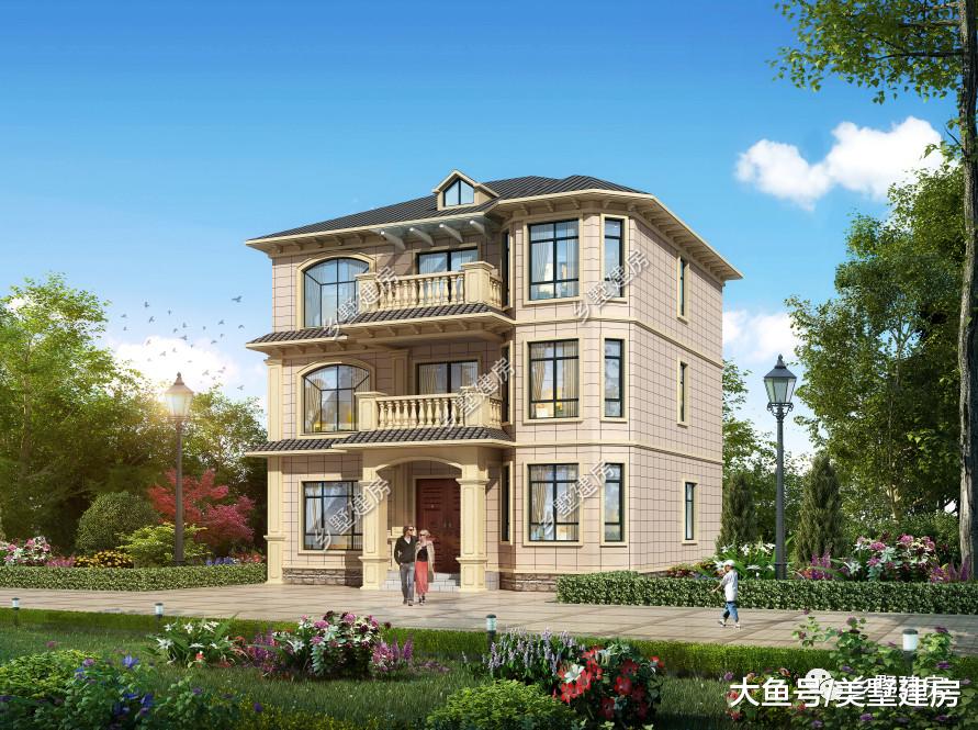 11X10米的欧式别墅，内在大气舒适，村中理想户型