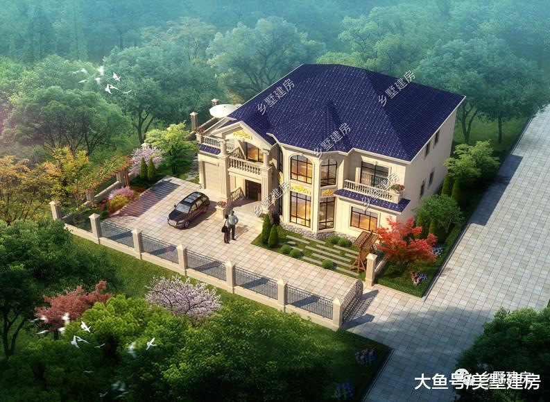 17x14米农村别墅，布局合理实用，返乡建房非他莫属！