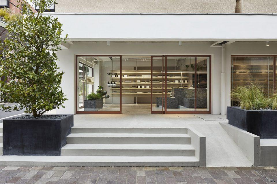 低調的品牌Aesop， 卻在世界各地有著的零售店！