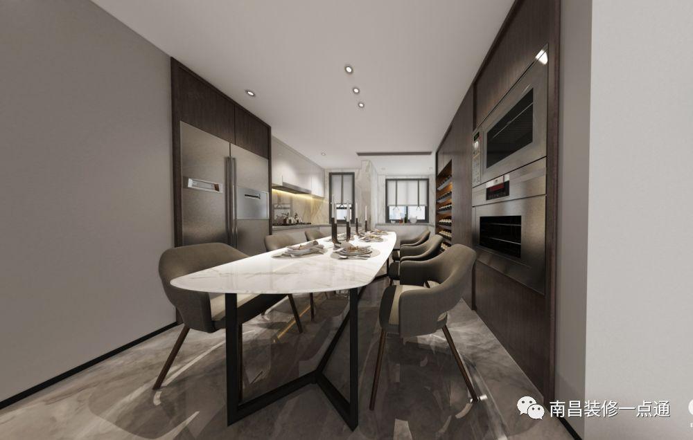 绿地朝阳中心135平三房两卫装修，王姐：家里大了20%太完美了