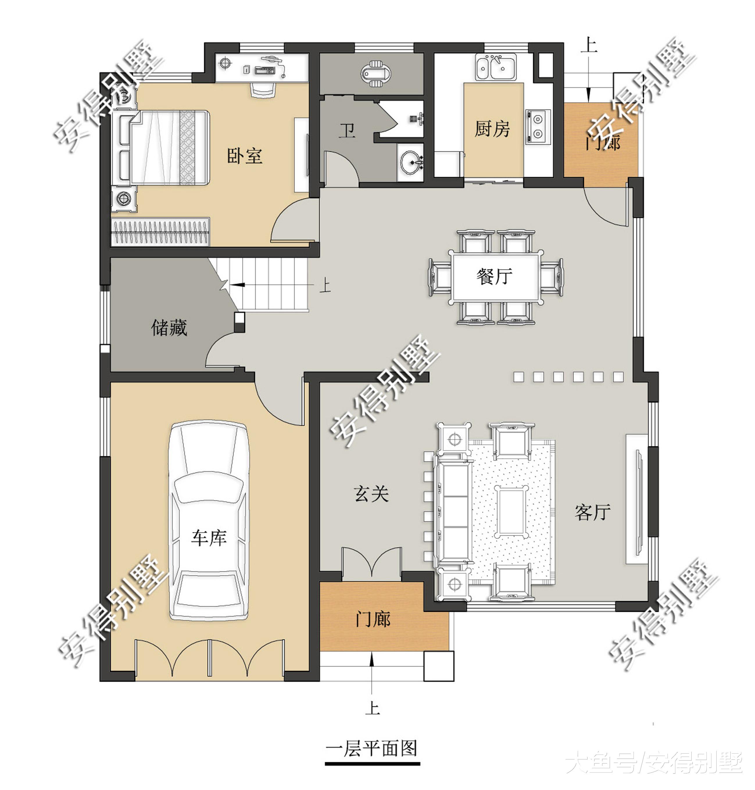 3层新中式别墅，经典大气。