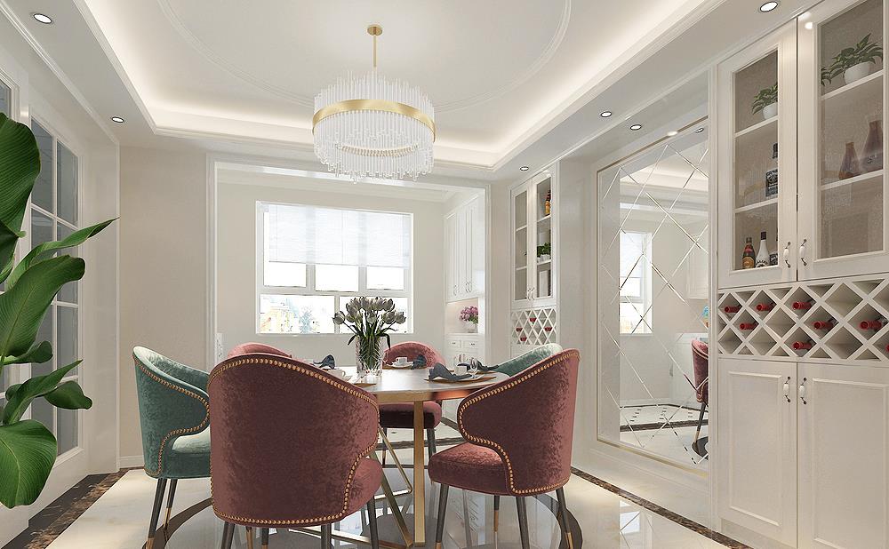 150平米现代欧式风格，玄关设计舒适大气-上品美舍