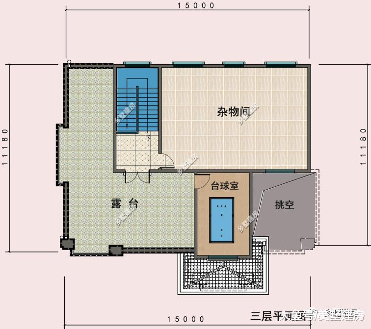 15X11米的现代别墅，简约的时尚，温馨实用之选