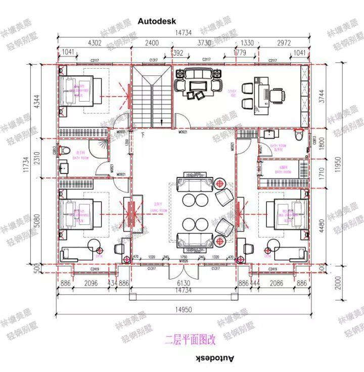 这23款经济又适用的二层别墅你看了吗？内附平面图、效果图！