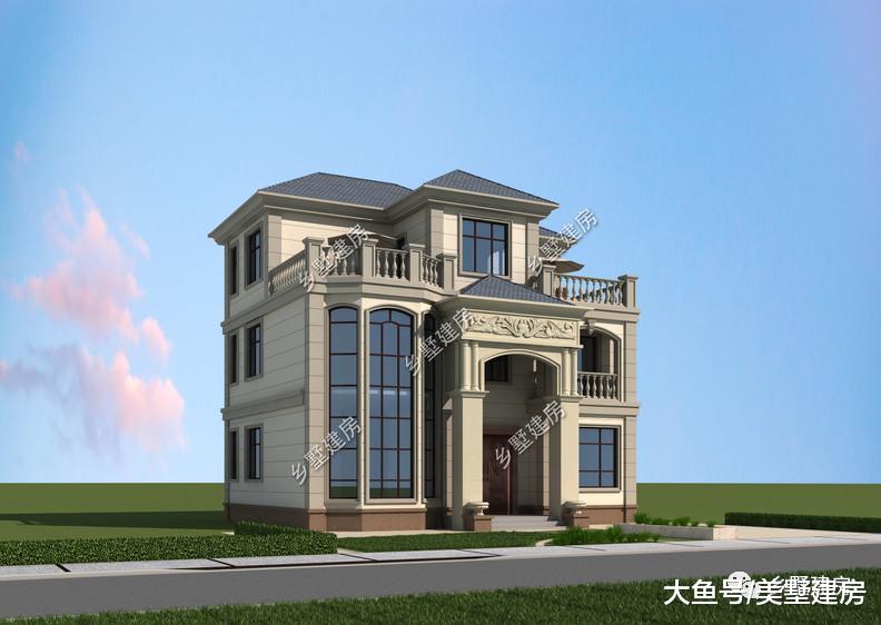 12x11米三层别墅，挑空客厅+双露台，拥有迷人的魅力！