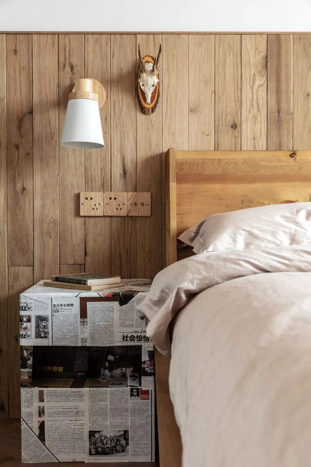 53㎡原木风，卫生间三分离，“复合式空间”设计超赞！