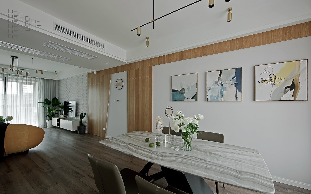 成都现代简约实景图 装修切不可只看表象，而内在不是人人都懂