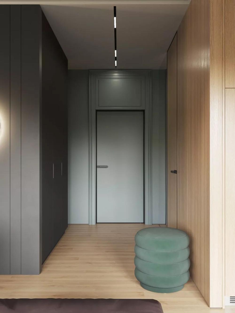 61平的小戶型公寓，把電視背景墻改成這樣，寬敞了好多