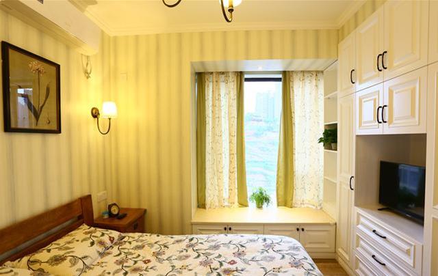 新房装修美式风格，花费17万，一切都好看，除了柜子颜色！