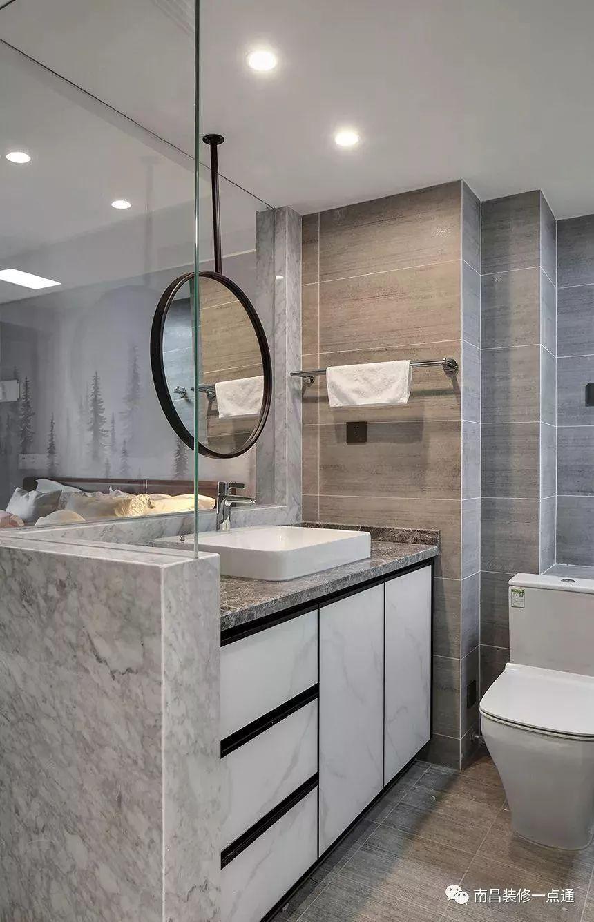 107平三房两卫的房子怎么装？高级灰和草原绿超有森林系的美感