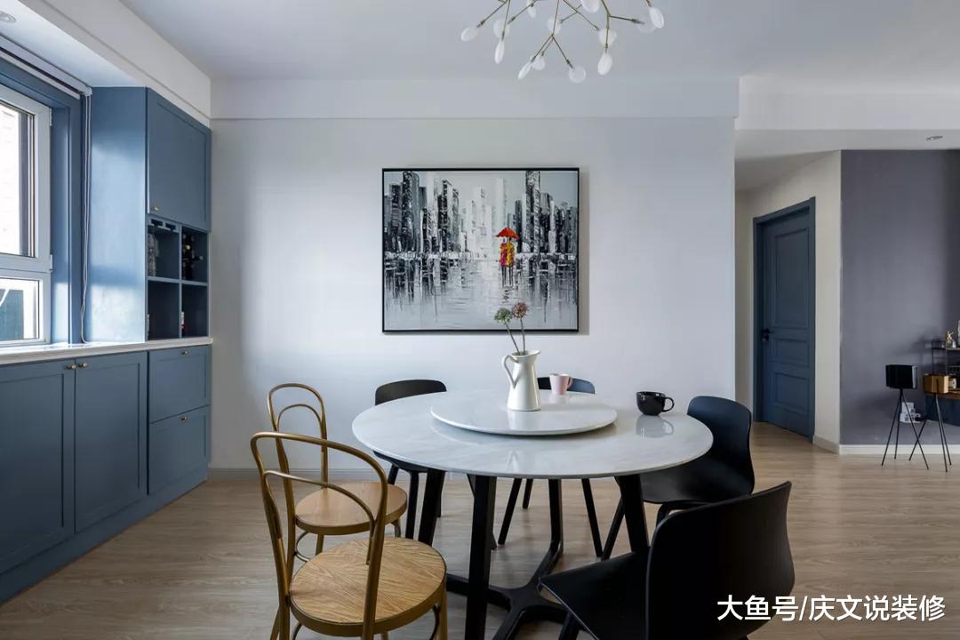 北欧风和复古系碰撞，惊艳了这个家