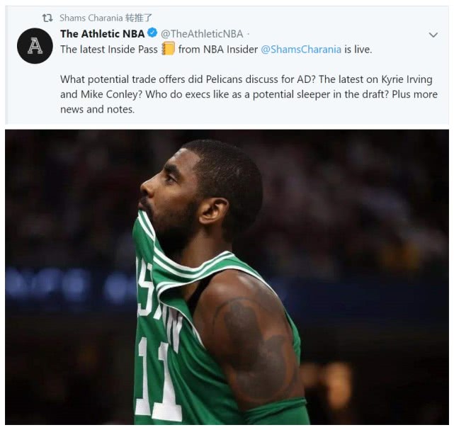 3选1！欧文新消息，好友摊牌湖人，篮网志在必得，绿军一线生机