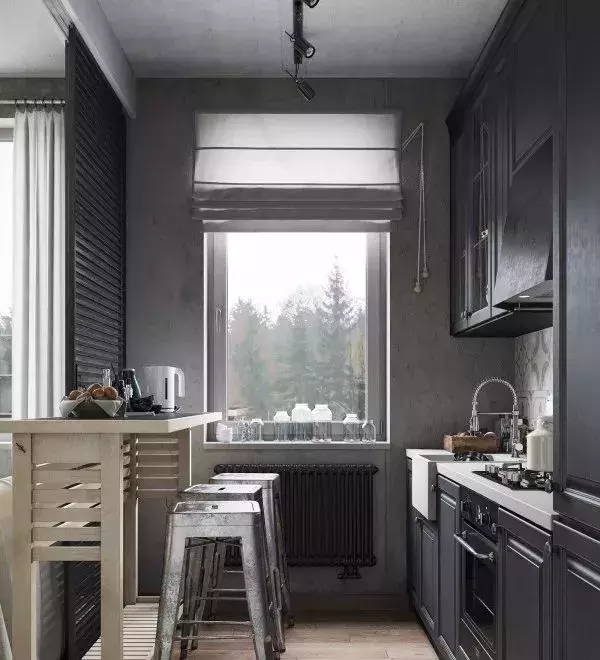 小戶型廚房面積不大，更是要注意把燈光給布置好