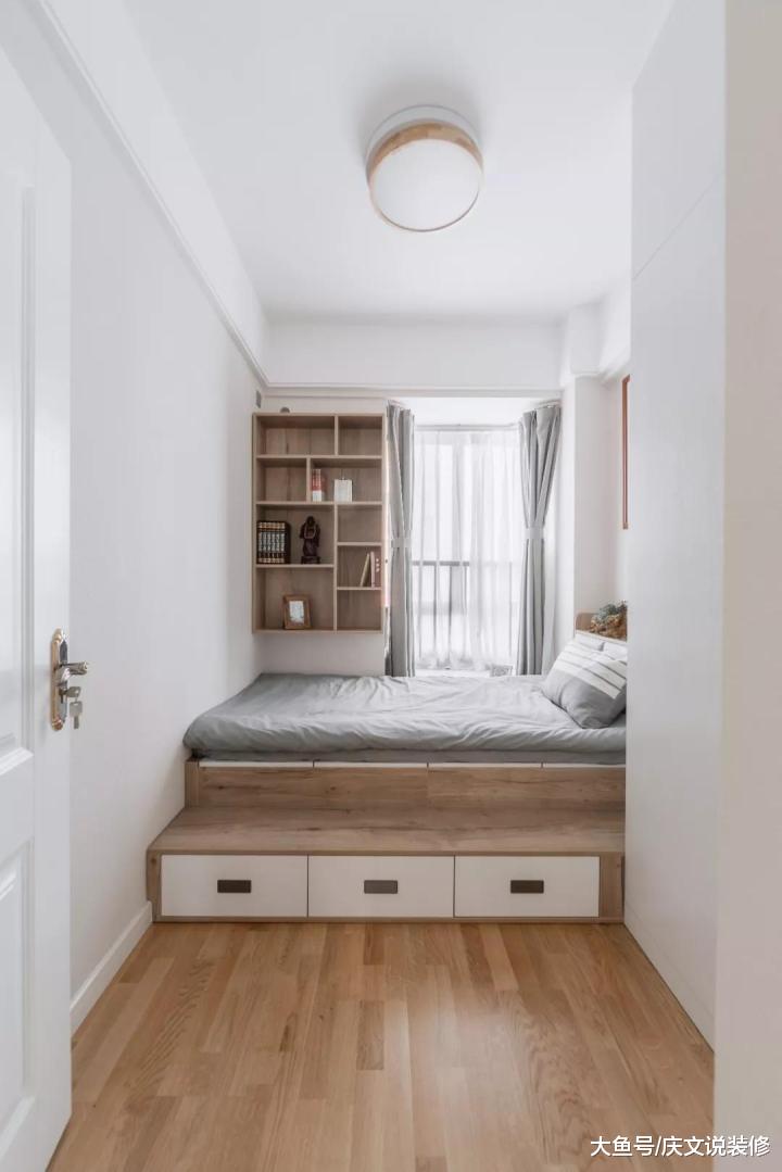 110平标准三房清新又温暖，收纳空间满满还颜值在线