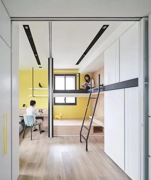 台湾40平不到的小户型公寓，收纳空间比100平房子还多