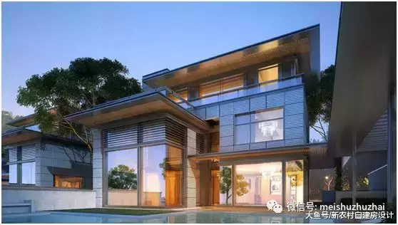 简约自然的现代风别墅, 这20款超有范儿, 邻居看了很羡慕