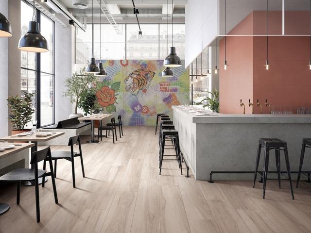 佛山陶博会开幕，慕瓷推大木纹系列新品，大而不凡