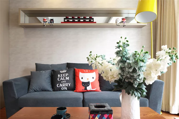 90㎡简约设计，90后小年轻的设计，充满爱的味道！