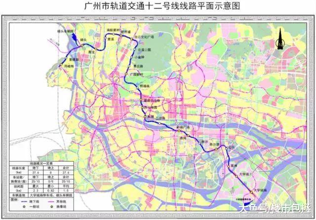 曝！21号线正式加入广州地铁路网图，13条地铁通车时间曝光