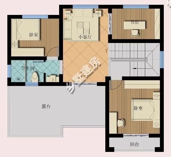 想盖栋别墅养老, 那就选这栋户型没错, 11x10米经典欧式