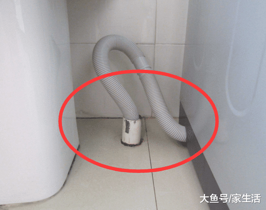 洗衣机排水管能不能直接插地漏？还好听了师傅说，别傻傻做错了