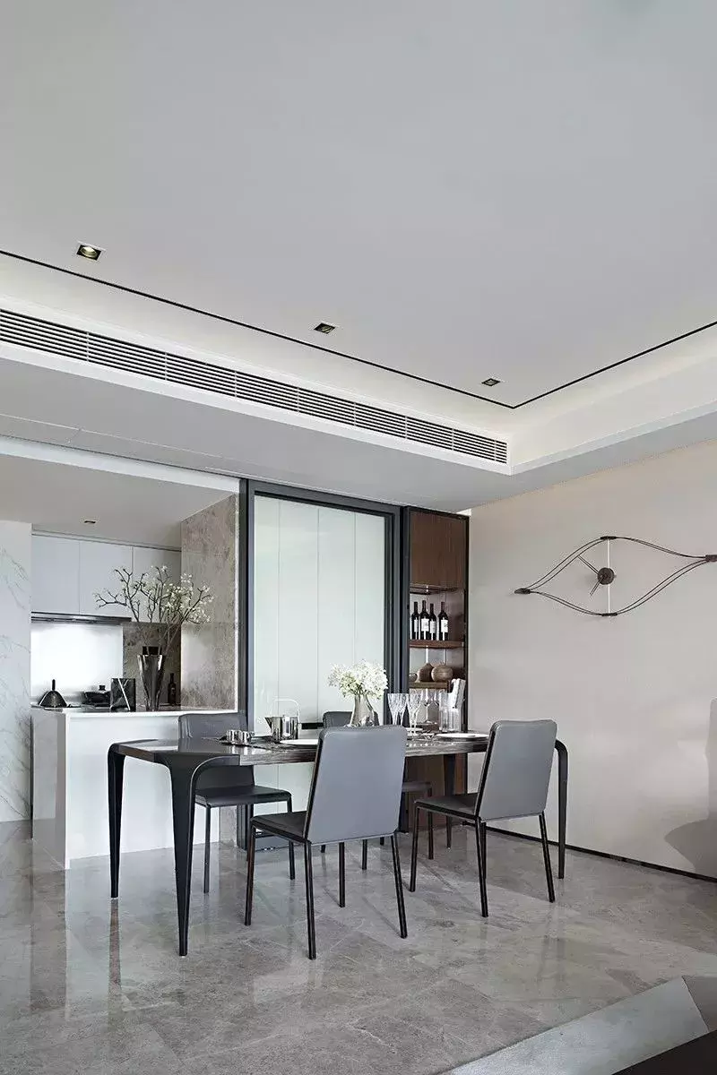 120m2现代风, 浑然天成的搭配