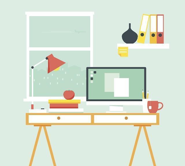 在上海家博会发现多用途电脑桌，从此家里办公再也不闹心了