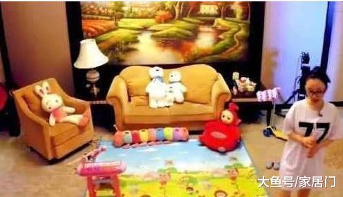 李小璐曬出一家人住過的豪宅，內部裝修很豪華，白白浪費好房子了