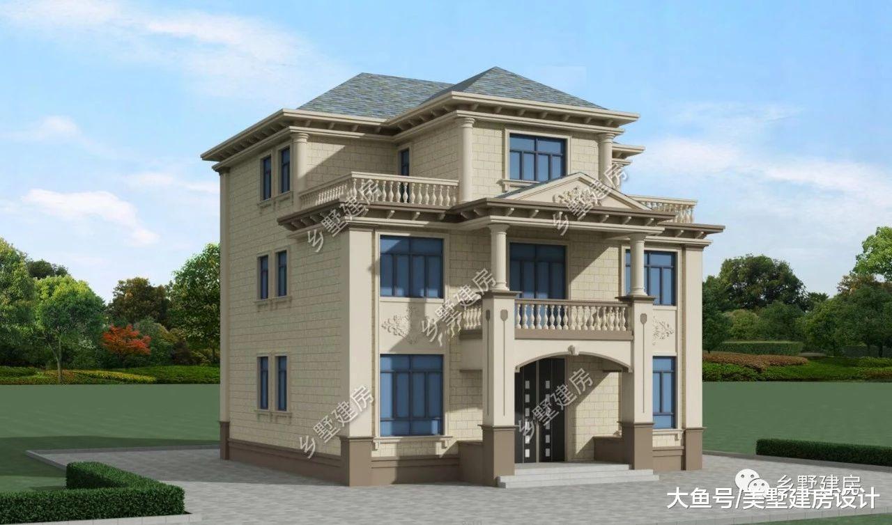 12X12米農村三層別墅，它憑什么如此火爆？竟能驚艷朋友圈？