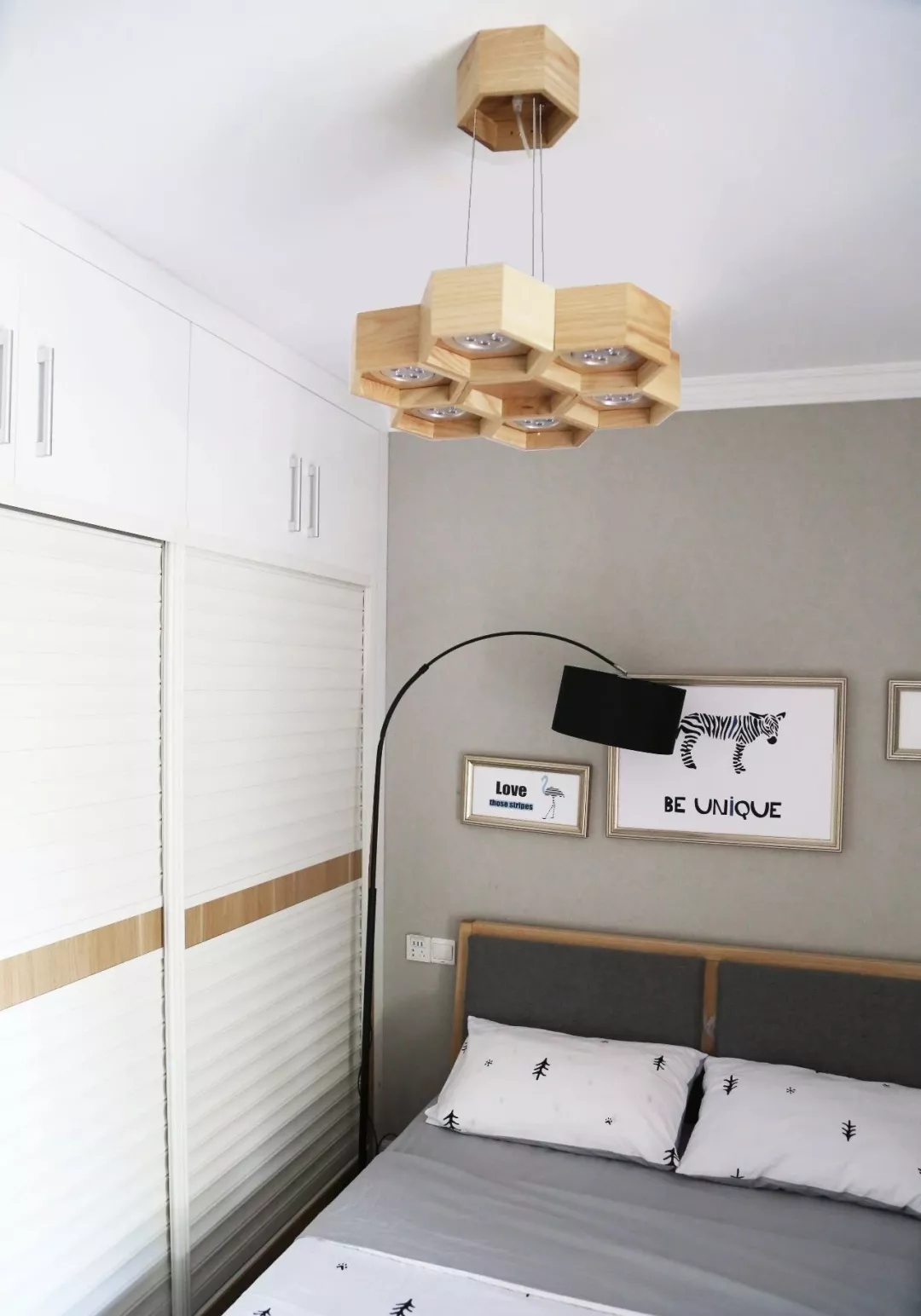 79㎡小户型两室变三室，餐厅改多功能房，家里有娃你就这样装！